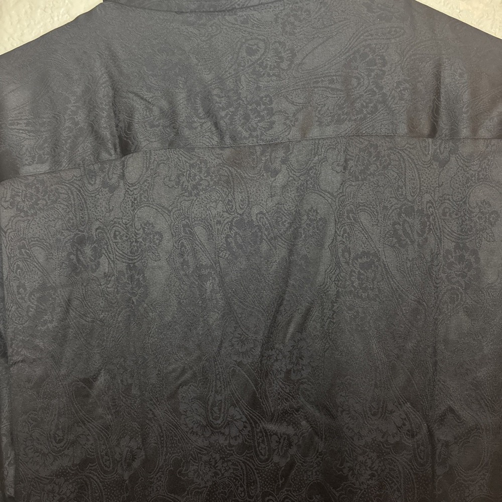 Guess Men's regular fit Shirt Long‎ Sleeves Paisley Print Allover Size XL - Picture 13 of 16